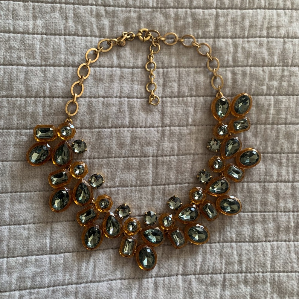 J crew jeweled necklace